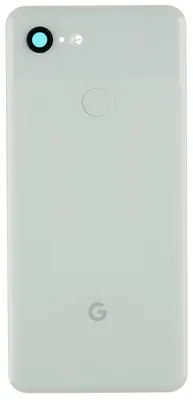 Produktbild von Google Pixel 3 Backcover + Kameraglas + Kleber, Weiß