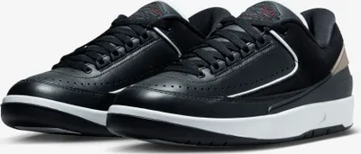 Immagine prodotto di Air Jordan 2 Retro Low "Black Metallic Gold", nero/oro, dimensioni: 37,5