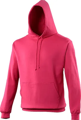 Produktbild von Awdis Uni Kapuzenpullover College RW164 (XS) (Hot Pink)