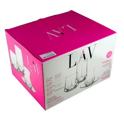 Produktbild von LAV ALYAS2 24pcs Glas Set