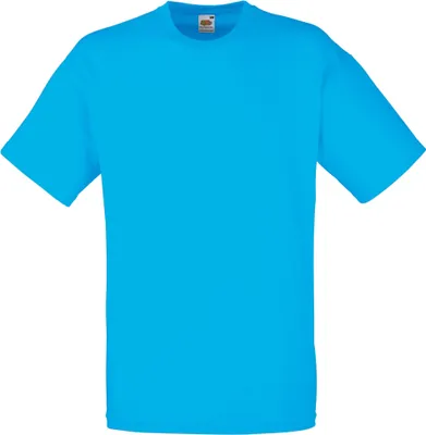 Produktbild von Fruit Of The Loom Herren Kurzarm T-Shirt BC330 (M) (Azurblau)