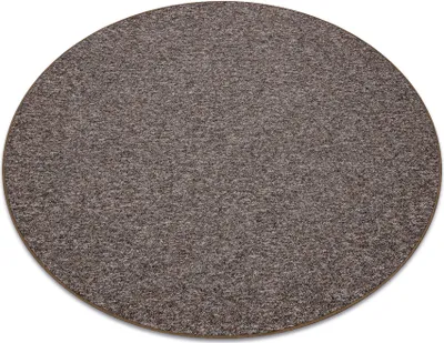 Obrázok produktu pre Okrúhly koberec SUPERSTAR 310 BÉŽOVÁ HNEDÁ hnědý kruh PRŮMĚR 150 cm