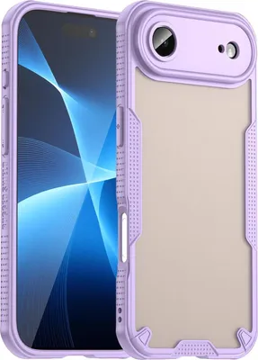 Obrázok produktu pre Puzdro pre Apple iPhone Air - Zadný kryt Phonesta Shockproof Armor Polopriehľadné - Fialová