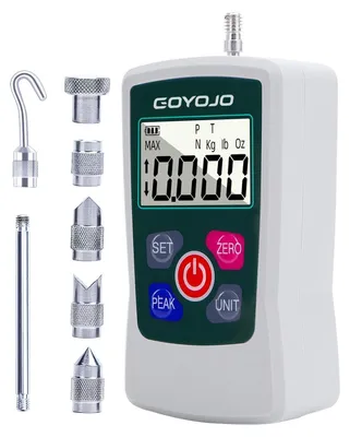 Productafbeelding van Digitale Krachtmeter voor Spannings- en Druktesten - Nauwkeurige Push-Pull Meter voor Kwaliteitscontrole