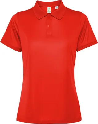 Productafbeelding van Roly - "Tormo" polohemd voor dames, korte mouwen, model PF4772 (XXL) (Rood)