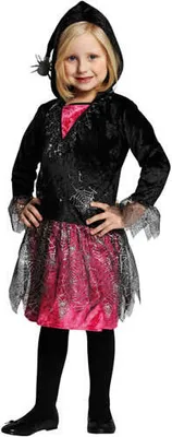 Produktbild von Spinnenmädchen pink Spinnen Kinder Halloween Karneval Kostüm 104