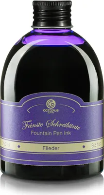 Produktbild von Schreibtinte Flieder 250 ml, gleichmäßiger Tintenfluss, schnelltrocknend