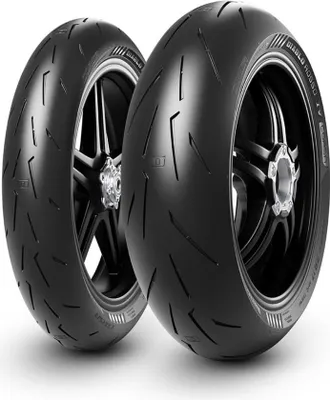 Productafbeelding van Pirelli motorband, type Diablo Rosso IV Corsa (150/60 ZR17 TL 66W, achterband, voor motorfietsen)