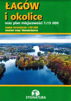 Immagine prodotto di Łagów e dintorni 1:50.000 / 1:15.000. Carta turistica / Mappa della città. Numero di riferimento