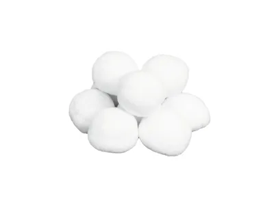 Produktbild von EUROPALMS Schneebälle, 7,5cm 10x (83501650)