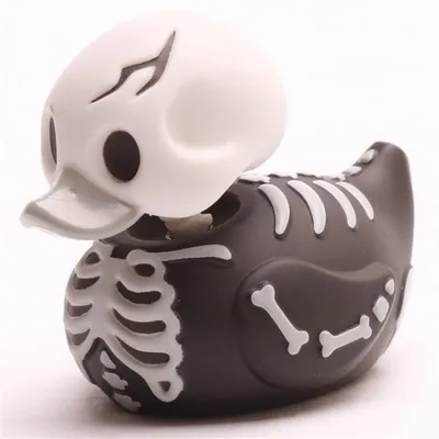 Produktbild von TUBBZ Badeente Halloween Skeleton Mini Vinyl 5 cm