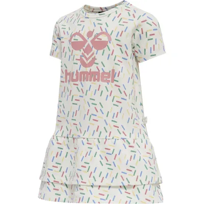 Produktbild von hummel hmlAURORA DRESS S/S - MARSHMALLOW - 62