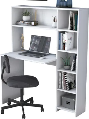 Immagine prodotto di Skye Decor, HA104 - 2063, Scrivanie, bianco, 113,2 x 141,8 x 40 cm