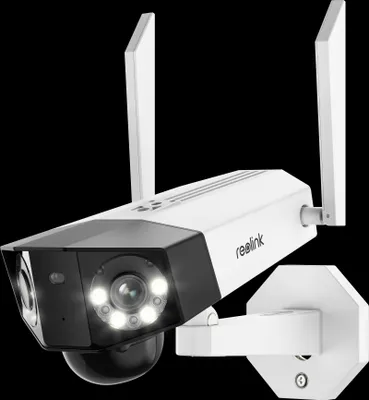 Produktbild von IP kamera REOLINK DUO 2 WIFI bezdrôtová WiFi s batériou a duálnym objektívom Biela