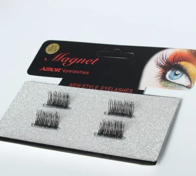Produktbild von Magnetische Aibor Wimpern Falsche Eyelashes 3D Wimpernverlängerung Kein Kleber Modell 1