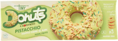 Produktbild von Donuts mit Pistazienbelag Cuore Nero Pistacchio 111g - Tiny