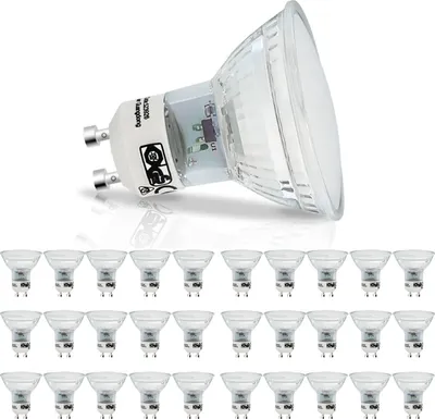 Produktbild von ZMH LED Glühbirne 30er GU10 Warmweiß Leuchtmittel 4W Glühlampe PAR16 Einbaustrahler Abstrahlwinkel 120 ° Strahler Spot 3000K Küchenlampe