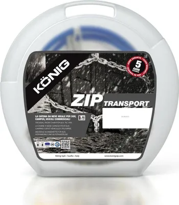 Produktbild von König ZIP Transport 225, Reifenkette, Diamond, 14,15,16", Link, 185,195,205,215 mm, 60, 65, 70, 75