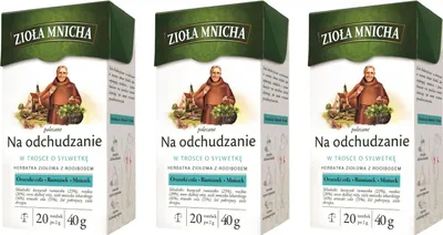 Produktbild von Abnehmen Tee 60 Teebeutel - Kräutertee mit roter Tee Yerba Mate L-Carnitin Detox