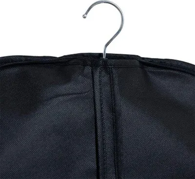 Obrázek produktu pro Uniqoos® Sada 2 kusů obalů na oblečení, rozměry 100 x 60 cm – voděodolné obaly na oblečení vyrobené z prodyšné netkané textilie s celoplošným zipem, barva černá, vhodné pro obleky, šaty a kabáty