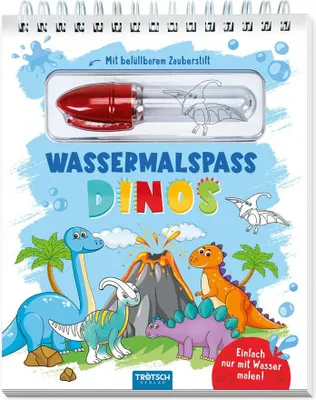 Produktbild von Trötsch Wassermalspaß mit Zauberstift Dinosaurier