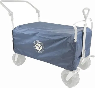 Image de Protection contre la pluie pour de nombreux modèles de Bollerwagen (bleu)