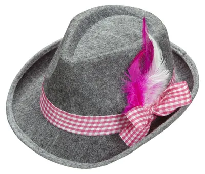Image de WIDMANN S.R.L. Chapeau Fedora bavarois avec plumes, en feutre 8003558957125