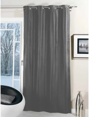 Zdjęcie produktu dla Rally-Fashion szalik termiczny FROSTY z pierścieniami 135x245 cm czarny