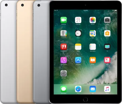 Produktbild von Apple iPad 5 2017 128GB Space Gray 9,7 Zoll Wi-Fi Cellular Tablet MP2D2FD/A