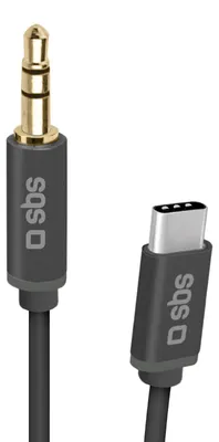 Produktbild von SBS 3,5mm zu USB-C Kabel 1m schwarz