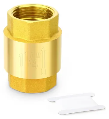 Imagen del producto de Válvula de retención Messing con rosca de 1-1/4"