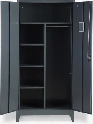 Immagine prodotto di Armadio da ufficio Vesuvio 2 ante 90x40 H180 schedario metallico con serratura