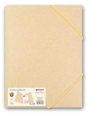 Immagine prodotto di Cartella con elastico A4 giallo PENMATE