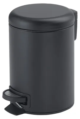 Produktbild von Gedy Mülleimer, Edelstahl, Schwarz, Grande