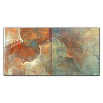 Produktbild von Coloray Küchenrückwand 100x50 Spritzschutz aus Glas - Abstraktion