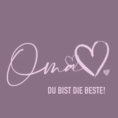 Produktbild von Servietten 33x33 cm - Die beste Oma