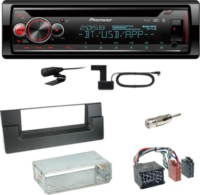 Produktbild von Pioneer DEH-S720DAB Bluetooth Digitalradio Einbauset für BMW 5er E39 bis 09/2000