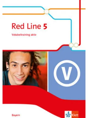 Obrázok produktu pre Red Line 5. Vokabeltraining aktiv Klasse 9. Ausgabe Bayern