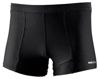 Produktbild von Beco Herren-Schwimmboxershorts Schwarz