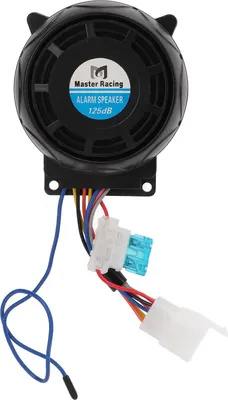 Zdjęcie produktu dla Alarm motocyklowy, zabezpieczenie przed kradzieżą, czarny, z podwójnym pilotem, dźwiękowy sygnał ostrzegawczy, 12 V