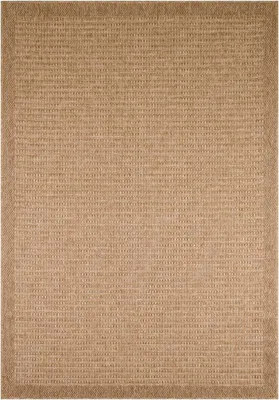 Image de Tapis kilim rond tissé pour l'extérieur JUTE ART