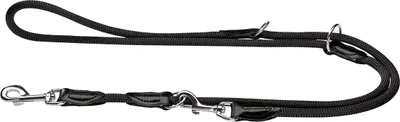 Produktbild von HUNTER Tau verstellbare Führleine Freestyle schwarz 8mm / 200cm