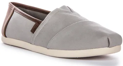 Image de Toms Alpargata Vegan Cloudbound Sole Alltagsslip On Espadrilles en coton pour hommes en gris - 10.5 UK - 44.5 EU - 11.5 US / Grey