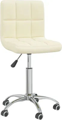 Obrázek produktu pro vidaXL Kancelářská židle Swivel Cream Fabric