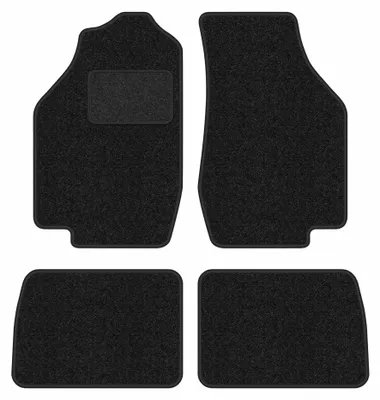 Immagine prodotto di Tappetini in moquette per Honda Civic III 1983-1987 (hatchback) – set 4 pezzi, antracite, su misura – Wielganizator ANTHRA