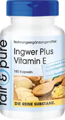 Produktbild von Ingwer Plus Vitamin E