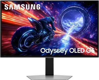 Produktbild von Gaming Monitor, 27 Zoll, QHD, 500Hz, 0.03ms, QD-OLED, Samsung Odyssey OLED G6 G60SF