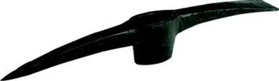 Produktbild von Idealspaten Kreuzhacke Stahl schwarz lackiert 3,5 kg