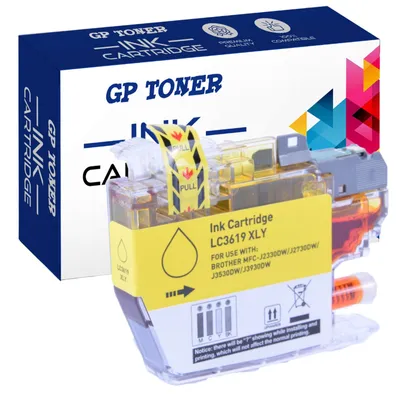 Zdjęcie produktu dla TUSZ do BROTHER LC3619 XL MFC-J2330DW J3530DW J3930DW XL Żółty