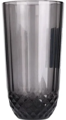 Image de Verre à boire en verre gris, 345 ml